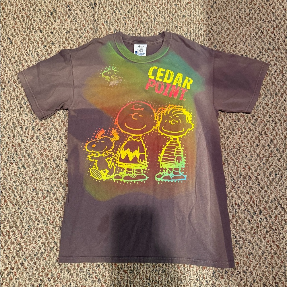 Vintage Cedar Point Charlie Brown Snoopy Peanuts Shirt
